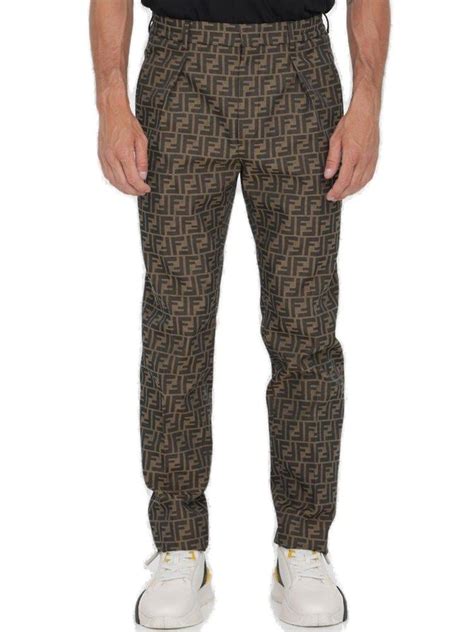 farfetch fendi mens|fendi pants.